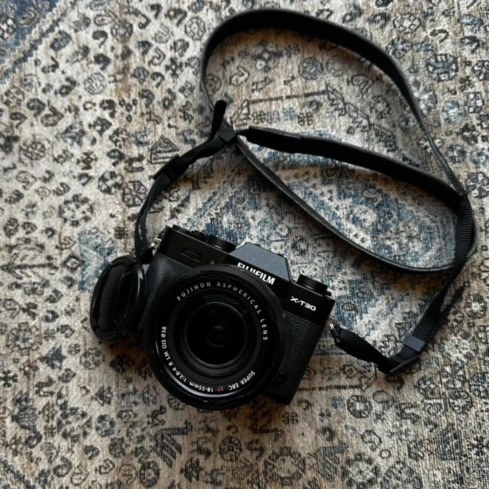 FULL KIT fujifilm camera + lens + sd card